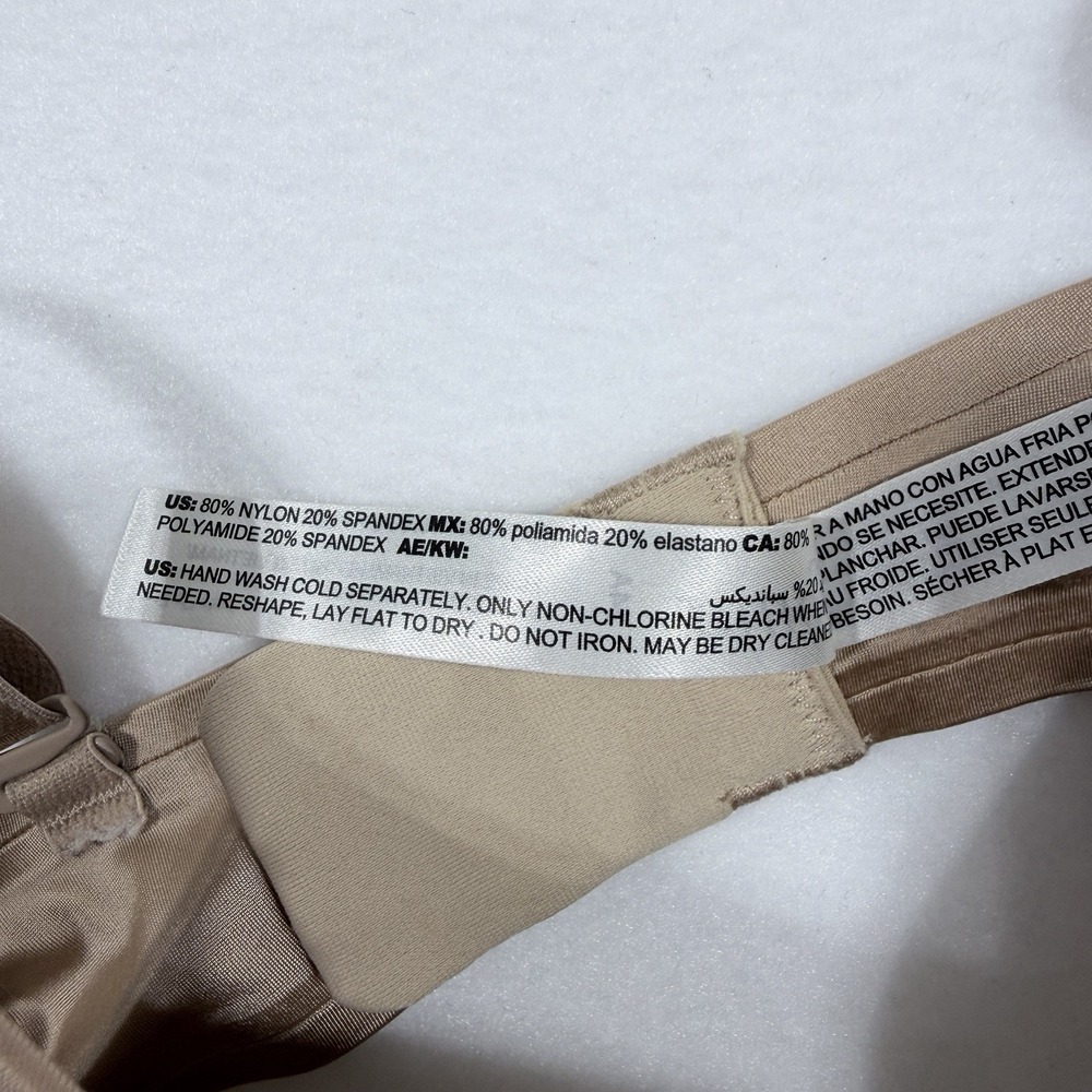 Soma Enhancing Shape Push Up Bra Sz 34A Tan Nude Neutral T-Shirt Bra - Picture 5 of 6